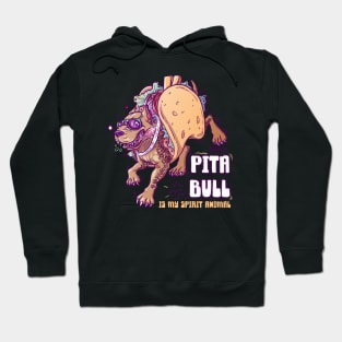 Pitbull Pita pun Pitabull Hoodie